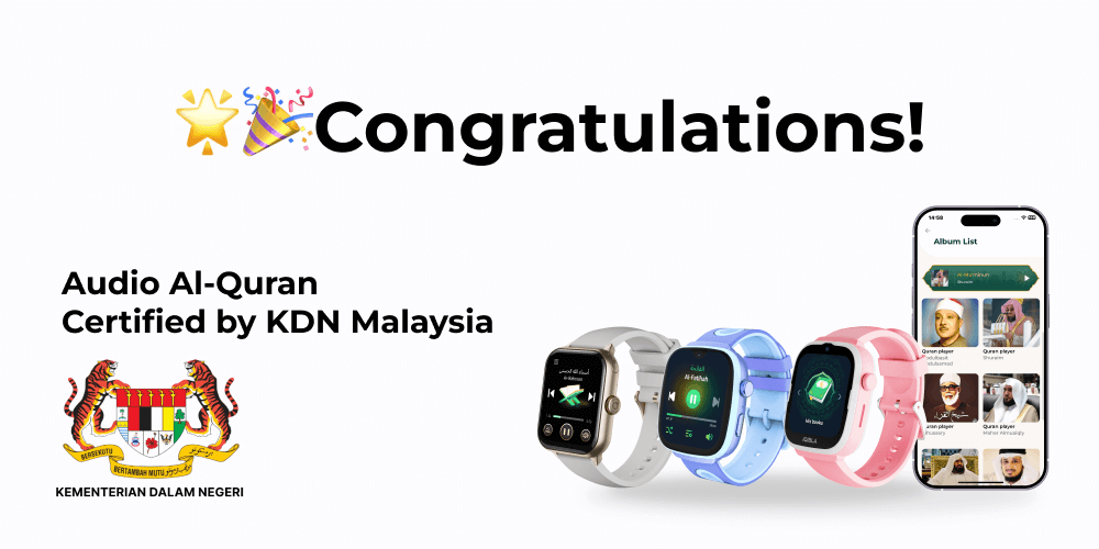 🎉Certified by KDN Malaysia! iQIBLA Audio AI-Quran – Top Tech Brand for Muslims